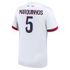 Officiële Voetbalshirt + Korte Broek Paris Saint-Germain Marquinhos 5 Uit 2024-25 - Kids